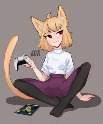 Rule 34 | 1girl, animal ears, cat ears, elden ring, highres, melty blood, neco-arc, solo, tagme, tail, tsukihime