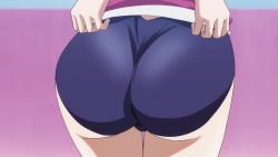 Rule 34 | 10s, 1girl, animated, animated gif, anime screenshot, aoba kazane, ass, ass focus, competition swimsuit, curvy, from behind, hip focus, huge ass, jacket, jiggle, keijo!!!!!!!!, one-piece swimsuit, screencap, swimsuit, swimsuit under clothes, thick thighs, thighs, track jacket, wedgie, wide hips
