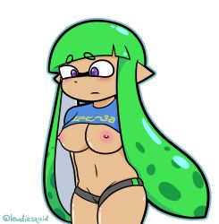 Rule 34 | breasts, clothes, highres, inkling player character, nintendo, splatoon (series), tagme, thick thighs, thighs