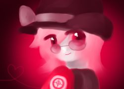 Rule 34 | 1boy, hat, heart, heart of string, long hair, pink hair, pink theme, red eyes, red sniper (tf2), red theme, sniper (tf2), team fortress 2