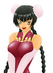 Rule 34 | 00s, breasts squeezed together, breasts, china dress, chinese clothes, dress, gundam, gundam 00, wang liu mei