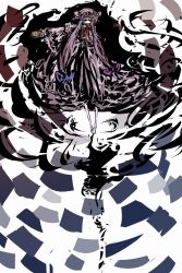 Rule 34 | 1girl, abstract, bad id, bad pixiv id, book, bow, f7(eiki), female focus, hair bow, hair ornament, hat, highres, long hair, patchouli knowledge, ribbon, solo, speed painting, touhou, very long hair