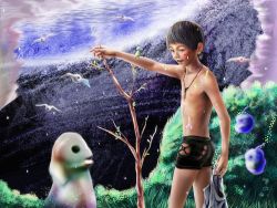 Rule 34 | 1boy, brown hair, open mouth, realistic, shorts, tagme, to1989, what