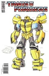 Rule 34 | 2010, autobot, bumblebee, concept art, cover, don allan figueroa, highres, mecha, robot, transformers