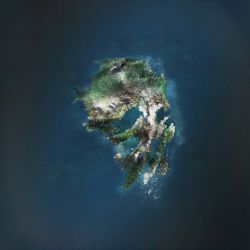 Rule 34 | absurdres, concept art, highres, island, king kong (series), kong: skull island, legendary pictures, map, monsterverse, nature, no humans, ocean, official art, realistic, science, skull island