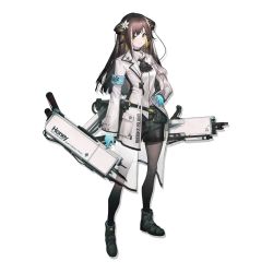 Rule 34 | 1girl, arknights, armband, ascot, belt, black ascot, black belt, black choker, black footwear, black shorts, blue gloves, boots, brown hair, choker, coat, flower, folinic (arknights), full body, gloves, grey pantyhose, hair flower, hair ornament, hand on own hip, heibaise jiangshi, long hair, long sleeves, looking at viewer, official art, open clothes, open coat, pantyhose, pouch, shirt, shorts, smile, solo, standing, transparent background, white coat, white flower, white shirt, yellow eyes