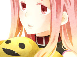 Rule 34 | 00s, arietta (tales), choker, collar, long hair, pink hair, stuffed animal, stuffed toy, tales of (series), tales of the abyss
