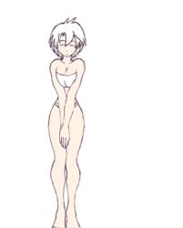 Rule 34 | 1girl, animated, animated gif, breast expansion, grabbing another&#039;s breast, breast press, breasts, closed eyes, gigantic breasts, grabbing, huge breasts, large breasts, lowres, medium breasts, nipples, pant, profile, short hair, solo, source request, white hair