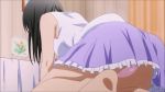 Rule 34 | 10s, 1girl, animated, ass, barefoot, bed, bedroom, black hair, blush, breasts, cellphone, cleavage, covered erect nipples, feet, kotegawa yui, large breasts, long hair, panties, phone, pink panties, skirt, soles, solo, to love-ru, to love-ru darkness, toes, underwear, video, video