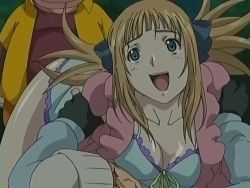Rule 34 | air gear, blonde hair, breast press, breasts, legs, open mouth, sexually suggestive, tagme, tomita mari
