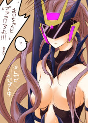 Rule 34 | breasts, gender request, genderswap, long hair, personification, reito, soundwave (transformers), transformers, transformers prime, translation request