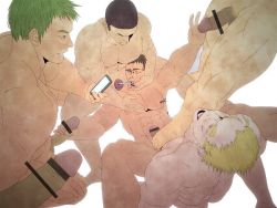 Rule 34 | 6+boys, abs, anal, bara, censored, erection, group sex, hukutuu, humiliation, male focus, male penetrated, multiple boys, muscular, nude, original, pectorals, penis, phone, restrained, sex, tagme, yaoi