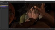 Rule 34 | 3d, animated, sound, blue eyes, brown hair, fellatio, fireblaze12, oral, penis, rebecca chambers, resident evil, video, unfinished