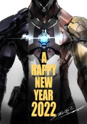 Rule 34 | 2022, 3boys, armor, avengers: tech on, avengers (series), batman, batman (series), batman justice buster, dc comics, glowing, happy new year, head out of frame, iron man, marvel, multiple boys, new year, power armor, science fiction, shimizu eiichi, shimoguchi tomohiro, signature, split screen, superhero costume, ultra series, ultraman, ultraman (hero&#039;s comics), ultraman suit