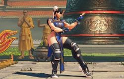 Rule 34 | alternate costume, capcom, chun-li, official alternate costume, street fighter, street fighter v, studded bracelet, tagme, thick thighs, thighs
