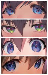 Rule 34 | 4girls, blue eyes, blush, hair between eyes, highres, houshin engi, looking at viewer, mimoza (96mimo414), multiple girls, purple eyes, taikoubou
