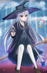 Rule 34 | grisaia (series), gun, handgun, highres, kazami kazuki, magical girl, ofutatsu, revolver, tagme, weapon, witch