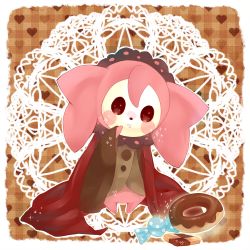 Rule 34 | 10s, candy, charlotte (madoka magica), checkerboard cookie, cookie, doily, doughnut, food, mahou shoujo madoka magica, mahou shoujo madoka magica (anime), no humans, solo, sweets, wasshige