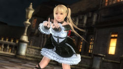 Rule 34 | 1girl, 3d, blonde hair, dead or alive, dead or alive 5, female focus, highres, marie rose, official art, official wallpaper, solo, tecmo, twintails, wallpaper