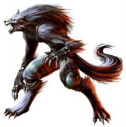 Rule 34 | bloody roar, claws, furry, furry male, lowres, no humans, ogami yugo, sharp teeth, tail, teeth, werewolf