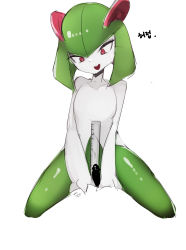 Rule 34 | 1girl, absurdres, blank censor, breasts, bright pupils, censored, collarbone, colored skin, creatures (company), erection, game freak, gen 3 pokemon, green hair, green skin, happy, highres, kirlia, korean text, looking down, measuring, multicolored skin, my700, navel, nintendo, open mouth, penis, penis measuring, pokemon, pokemon (creature), red eyes, ruler, shiny skin, short hair, sidelocks, simple background, sketch, small breasts, small penis, smile, solo focus, spread legs, sweat, talking, teeth, thighs, translation request, transparent, two-tone skin, white background, white pupils, white skin
