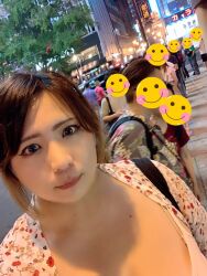 Rule 34 | 1girl, asian, brown hair, chouzuki maryou, highres, lipstick, makeup, photo (medium), plump
