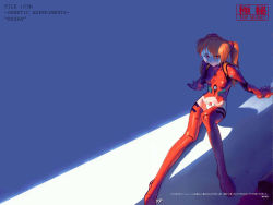 Rule 34 | 1girl, adapted costume, alternate hairstyle, arm support, artist name, ayanami rei, boots, breasts, closed mouth, cosplay, english text, expressionless, full body, gloves, groin, headgear, if they mated, interface headset, light, looking at viewer, maebari, nadeara bukichi, neon genesis evangelion, nerv, pilot suit, plugsuit, red eyes, red footwear, red thighhighs, shade, shadow, sitting, small breasts, solo, souryuu asuka langley, souryuu asuka langley (cosplay), thigh boots, thighhighs, third-party edit, turtleneck, twintails, wallpaper, white hair, wig