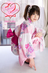 Rule 34 | flower peach 2, japanese clothes, katou mari, kimono, photo (medium), tagme