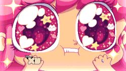 Rule 34 | 1girl, animated, animated gif, blush stickers, giffany, gravity falls, happy, lowres, paul robertson, pink hair, smile, solo