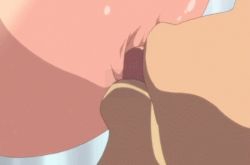 Rule 34 | 1boy, animated, animated gif, bouncing breasts, breast sucking, breasts, covered erect nipples, gigantic breasts, haha musume donburi, huge nipples, lactation, large areolae, lowres, nipples