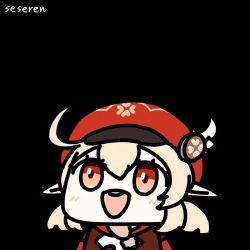 Rule 34 | 1girl, ahoge, animated, animated gif, genshin impact, klee (genshin impact), lowres, open mouth, seseren