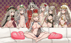 6+girls absurdres animal_ears artificial_vagina blonde_hair blush breasts breasts_out bridal_veil cape choker commission couch crown damagefloor eye_mask fire_emblem fire_emblem_heroes flower futanari gloves grey_hair hair_flower hair_ornament harem hat heart_cushion highres large_breasts large_penis long_hair meme multiple_girls multiple_persona navel nintendo nipples penis piper_perri_surrounded_(meme) pirate_hat pussy rabbit_ears red_eyes sex_toy sharena_(fire_emblem) short_hair_with_long_locks small_breasts thrasir_(fire_emblem) tiara veil veronica_(brave_princess)_(fire_emblem) veronica_(bride)_(fire_emblem) veronica_(fire_emblem) veronica_(pirate)_(fire_emblem) veronica_(spring)_(fire_emblem) veronica_(valentine)_(fire_emblem)