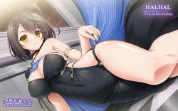 Rule 34 | 1girl, ahoge, arm support, armlet, artist name, asymmetrical clothes, azur lane, baltimore (azur lane), baltimore (evening breeze minuet) (azur lane), black choker, black dress, blue cape, blush, braid, breasts, brown hair, cape, checkered floor, choker, cleavage, closed mouth, collarbone, commentary request, covered erect nipples, covered navel, dress, evening gown, french braid, groin, hair between eyes, halhal, holding, large breasts, looking at viewer, official alternate costume, partial commentary, pixiv id, shadow, short hair, side cape, side slit, sideless outfit, sidelocks, single-shoulder dress, single bare shoulder, sitting, skindentation, smile, solo, striped cape, twitter username, two-tone cape, window, yellow eyes, yokozuwari