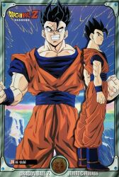 Rule 34 | angry, aura, dragon ball, dragonball z, energy, highres, muscular, muscular male, official art, son gohan, tagme, ultimate gohan