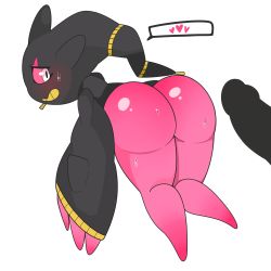 Rule 34 | 1girl, absurdres, ass, banette, bent over, blush, colored sclera, creatures (company), disembodied penis, erection, from behind, full body, game freak, gen 3 pokemon, half-closed eyes, heart, highres, kneeling, knees together feet apart, looking back, m0n1e, mega banette, mega pokemon, nintendo, no humans, penis, penis silhouette, pink sclera, pokemon, pokemon (creature), pokemon rse, silhouette, simple background, smile, solo, spoken heart, sweat, teeth, white background, white eyes, zipper