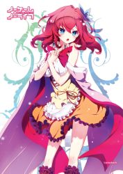 Rule 34 | 10s, 1girl, artist name, bad id, bad pixiv id, bare shoulders, blue eyes, copyright name, flower, hair flower, hair ornament, no game no life, open mouth, playback, red hair, short hair, solo, stephanie dora