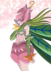 Rule 34 | 1girl, digimon, fairy, flower, highres, lilimon, plant, wings
