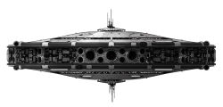 Rule 34 | battleship (eve online), chavito34, commentary, concept art, english commentary, eve online, flying saucer, from side, greyscale, highres, industrial pipe, machinery, military, military vehicle, monochrome, no humans, original, radio antenna, science fiction, simple background, spacecraft, thrusters, vehicle focus, white background