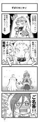 Rule 34 | + +, 4koma, :d, abyssal ship, ahoge, blush, bow, bowtie, capelet, comic, commentary request, crossed arms, detective, greyscale, hair bow, hair ribbon, hat, highres, holding, horns, kantai collection, kiyoshimo (kancolle), kurogane gin, long hair, low twintails, mittens, monochrome, northern ocean princess, open mouth, pleated skirt, pointing, ribbon, school uniform, sherlock holmes, skirt, smile, smoking pipe, the adventures of sherlock holmes, translation request, twintails, v-shaped eyebrows