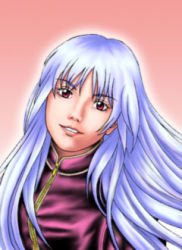 Rule 34 | 1girl, :d, face, kula diamond, lips, lowres, open mouth, parted lips, pink background, red eyes, silver hair, simple background, smile, snk, solo, teeth, the king of fighters, turtleneck, zipper