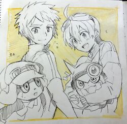 appmon digimon digimon_universe:_appli_monsters gatchmon offmon ozora_yujin shinkai_haru