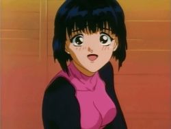Rule 34 | 1990s (style), 1girl, animated, animated gif, black hair, breasts, dna^2, lowres, short hair, solo, tagme, takanashi kotomi