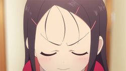 Rule 34 | 10s, 1girl, animated, animated gif, anime screenshot, charlotte (anime), long hair, otosaka ayumi, purple eyes, solo