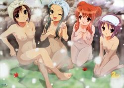 Rule 34 | asahina mikuru, breasts, nagato yuki, nipples, nude, nude filter, suzumiya haruhi, suzumiya haruhi no yuuutsu, third-party edit, tsuruya