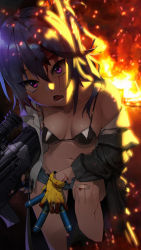 Rule 34 | 1girl, 20mm grenade, 20x30mm grenade, 20x30mm lv p k168, absurdres, airburst grenade launcher, ammunition, assault rifle, asymmetrical gloves, bandaid, bandaid on knee, bandaid on leg, bikini, black bikini, black gloves, blood, blue hair, blue nails, bolt-action grenade launcher, bolt action, breasts, bullpup, burst fire gun, burst fire rifle, cannon cartridge, carbine, coat, collarbone, commission, computerized scope, cuts, daewoo k11, denim, denim shorts, dummy round, explosive, fingerless gloves, fire, girls&#039; frontline, gloves, grenade, grenade cartridge, grenade launcher, gun, hair between eyes, highres, holding, holding gun, holding weapon, injury, k11 (girls&#039; frontline), large-caliber cartridge, long hair, looking at viewer, lower teeth only, medium breasts, mismatched gloves, multi-weapon, multiple-barrel firearm, nail polish, navel, off shoulder, open mouth, pixiv commission, precision-guided firearm, purple eyes, rifle, scope, sd bigpie, short-barreled rifle, short shorts, shorts, sight (weapon), smart scope, solo, subsonic ammunition, swimsuit, teeth, telescopic sight, thermal weapon sight, underbarrel assault rifle, weapon, yellow gloves