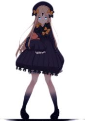 Rule 34 | 1girl, abigail williams (fate), black bow, black dress, black hat, blonde hair, bloomers, blue eyes, bow, bug, butterfly, closed mouth, commentary request, dress, fate/grand order, fate (series), full body, hair bow, hands in opposite sleeves, hat, highres, hugging object, insect, keyhole, kiyomin, long hair, long sleeves, looking at viewer, orange bow, parted bangs, polka dot, polka dot bow, simple background, sky, solo, star (sky), starry sky, stuffed animal, stuffed toy, teddy bear, underwear, very long hair, white background, white bloomers