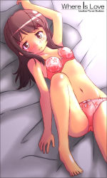Rule 34 | 1girl, bra, highres, hoshino yuumi, kimi kiss, lingerie, nyazui, panties, solo, underwear, underwear only