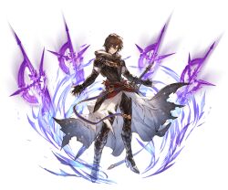 Rule 34 | 1boy, ahoge, armor, belt, bishounen, boots, breastplate, brown hair, cape, downscaled, energy sword, expressionless, fingerless gloves, floating, floating cape, floating object, floating sword, floating weapon, full body, gloves, gold trim, granblue fantasy, hair between eyes, high heel boots, high heels, hood, hood down, minaba hideo, official art, red eyes, resized, sandalphon (granblue fantasy), scabbard, sheath, sword, tachi-e, transparent background, weapon, white cape