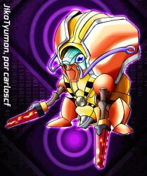 Rule 34 | armor, bug, digimon, digimon (creature), digimon adventure 02, exoskeleton, jikotyumon, original, tentomon, wings