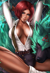 Rule 34 | 1girl, breasts, dandon fuga, giovanna (guilty gear), guilty gear, highres, large breasts, solo, tagme